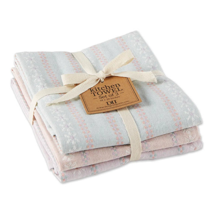 Daisy Dobby Dishtowel