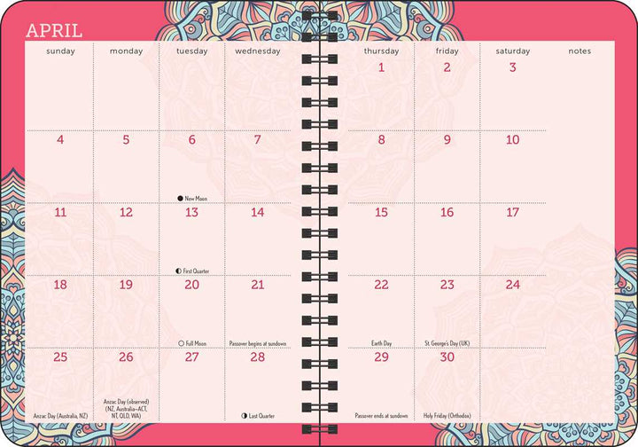 Tiny Buddha 2027 Monthly/Weekly Planner Calendar by Lori Deschene