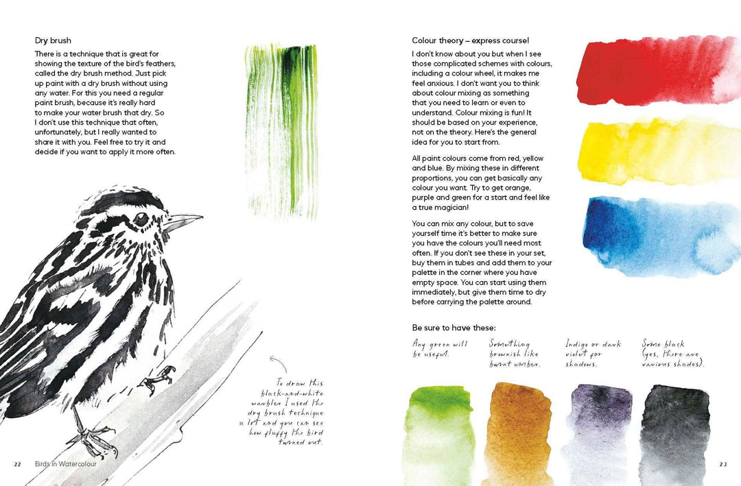 Birds in Watercolour