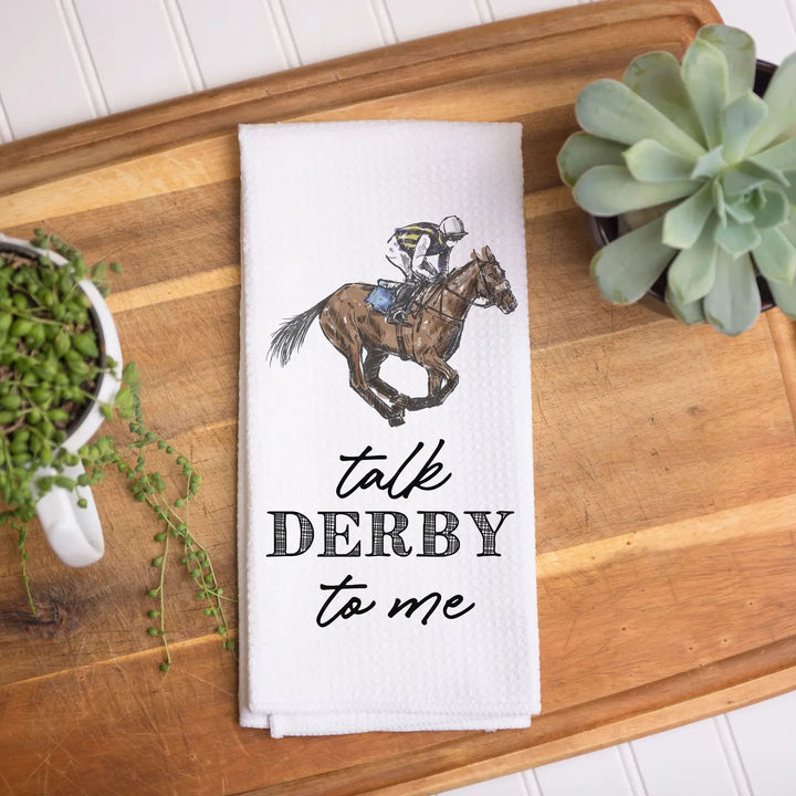 Waffle Weave Tea Towel (Various Styles)