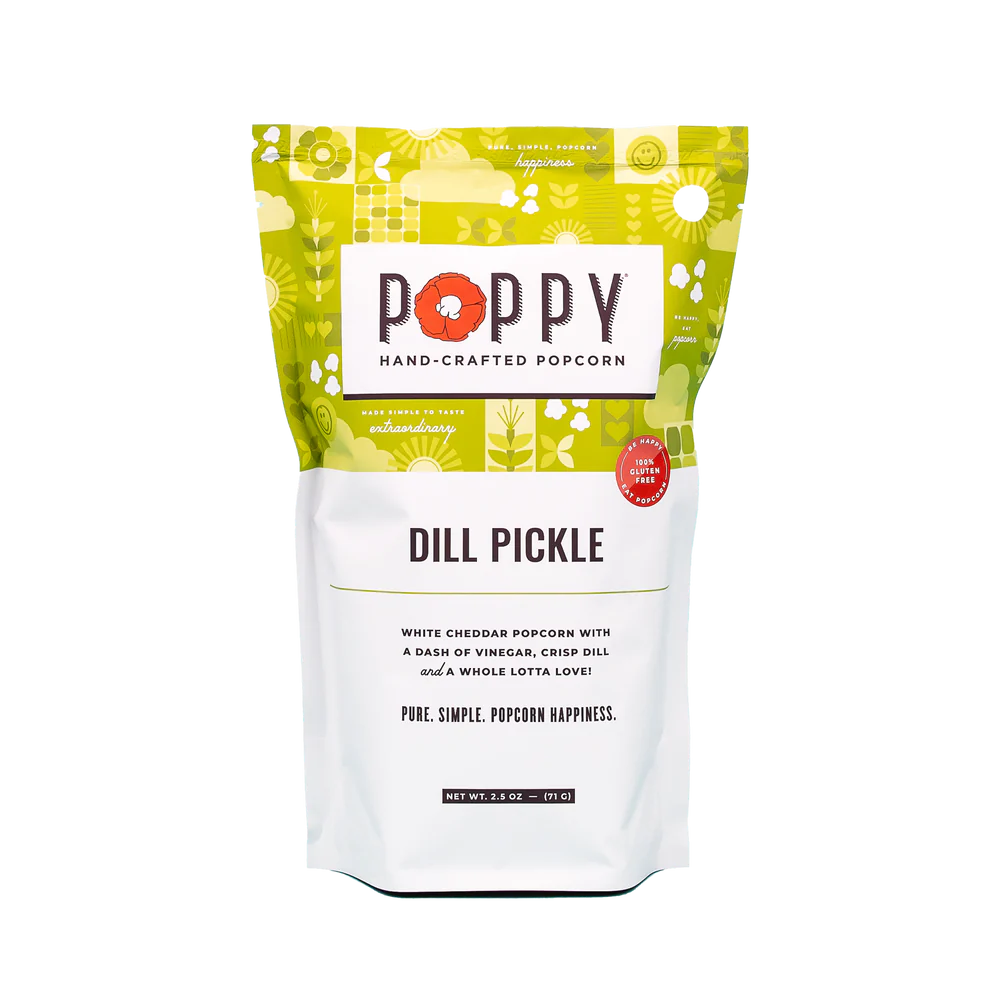 Poppy Hand-Crafted Popcorn - Dill Pickle