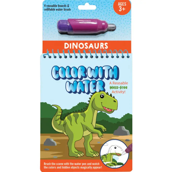 Color with Water: Dinosaurs