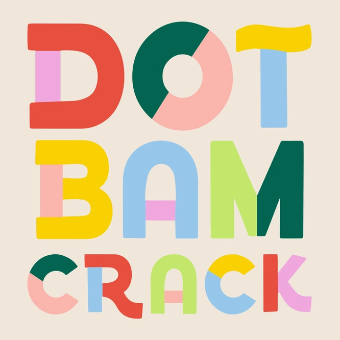 Dot Bam Crack Mahjong Napkins