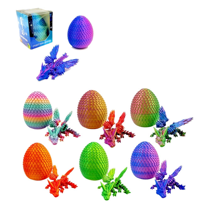 3D Printed Mystery Dragon Egg