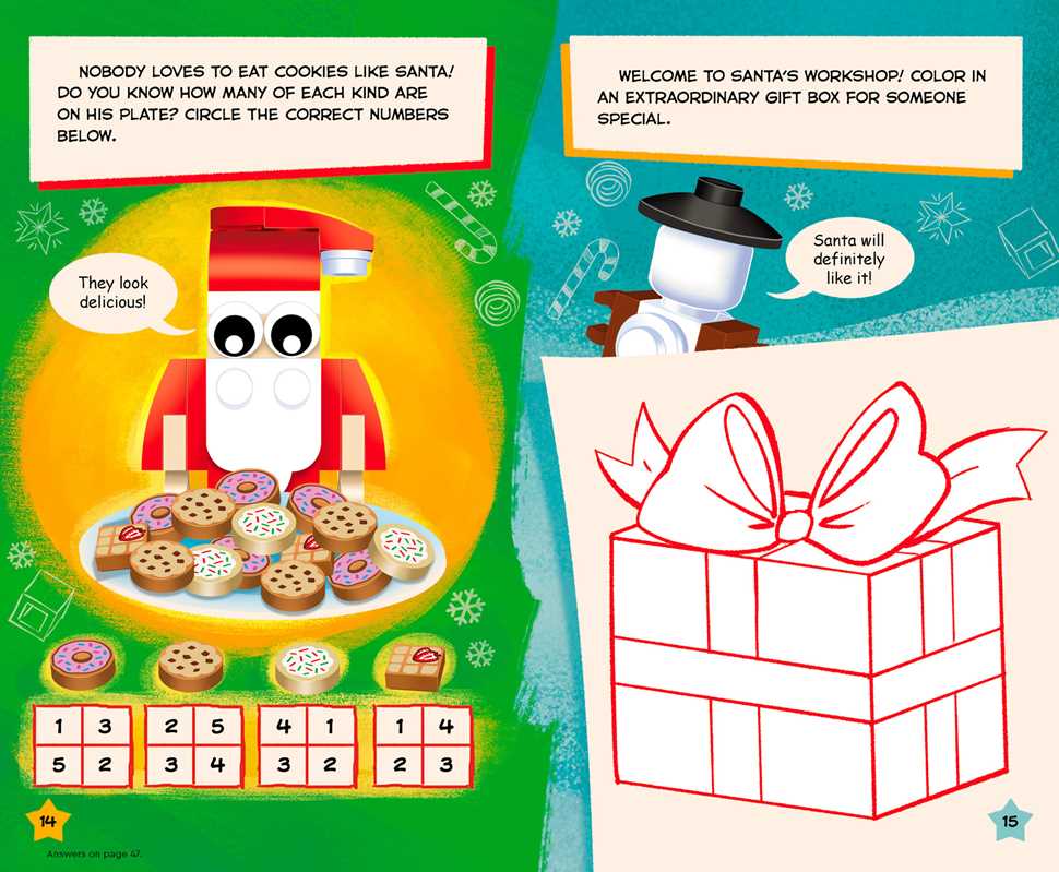 LEGO Christmas Build and Play Box