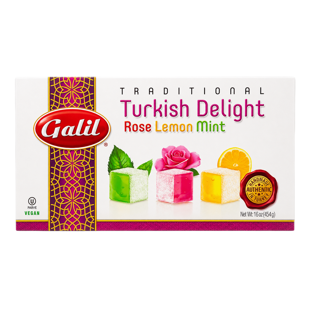 Assorted Turkish Delight | 16 oz | Galil