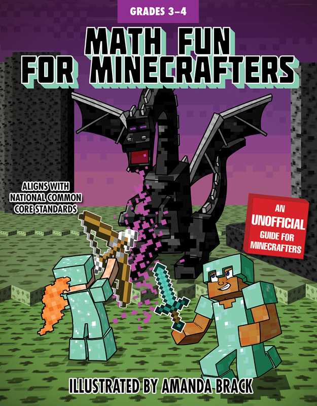 Math Fun for Minecrafters: Grades 3–4 by Sky Pony Press, Amanda Black