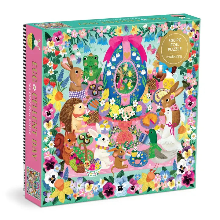 Egg-Cellent Day 500 Piece Foil Puzzle
