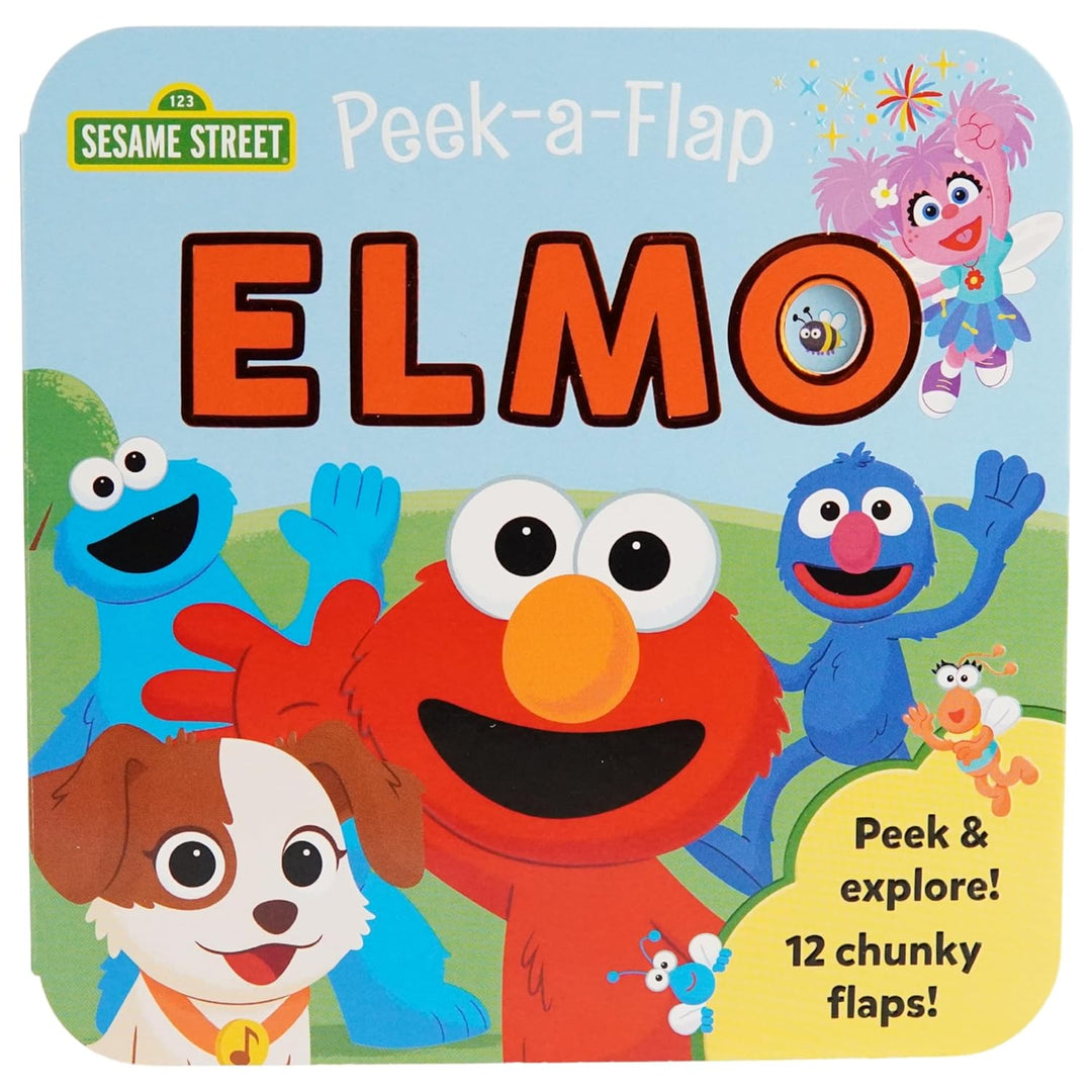 Peek-A-Flap Sesame Street: Elmo (Boardbook)