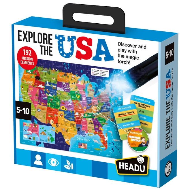 Explore the USA - Educational Toy for Kids