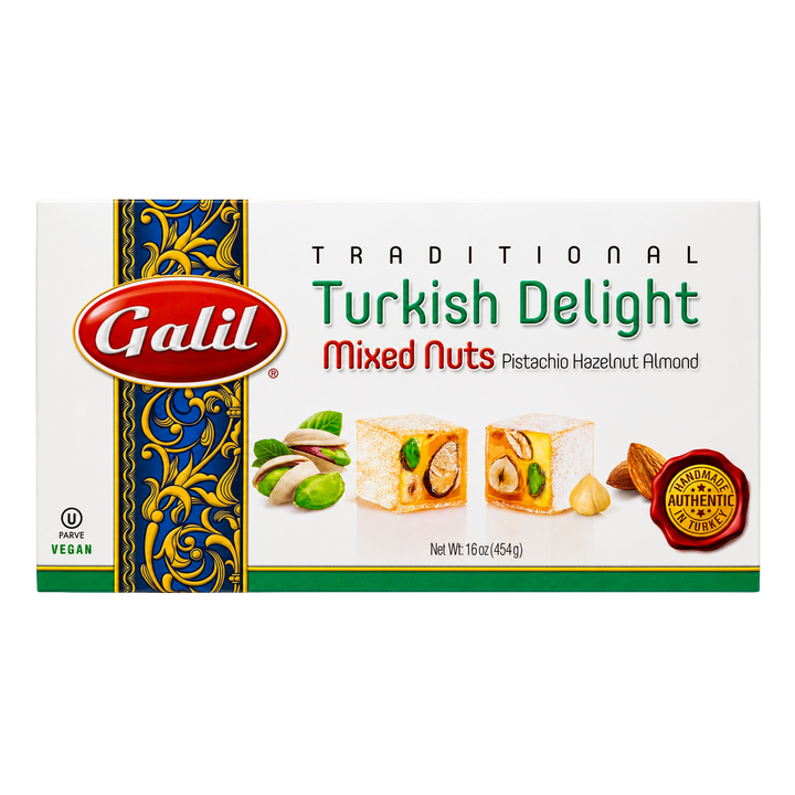 Mixed Nuts Turkish Delight | 16 oz | Galil