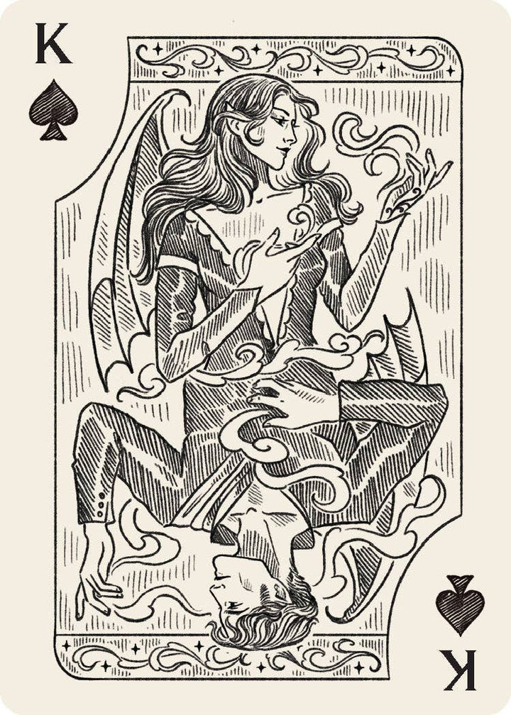 A Court of Thorns and Roses Official Playing Card Set (Night Court Inner Circle)