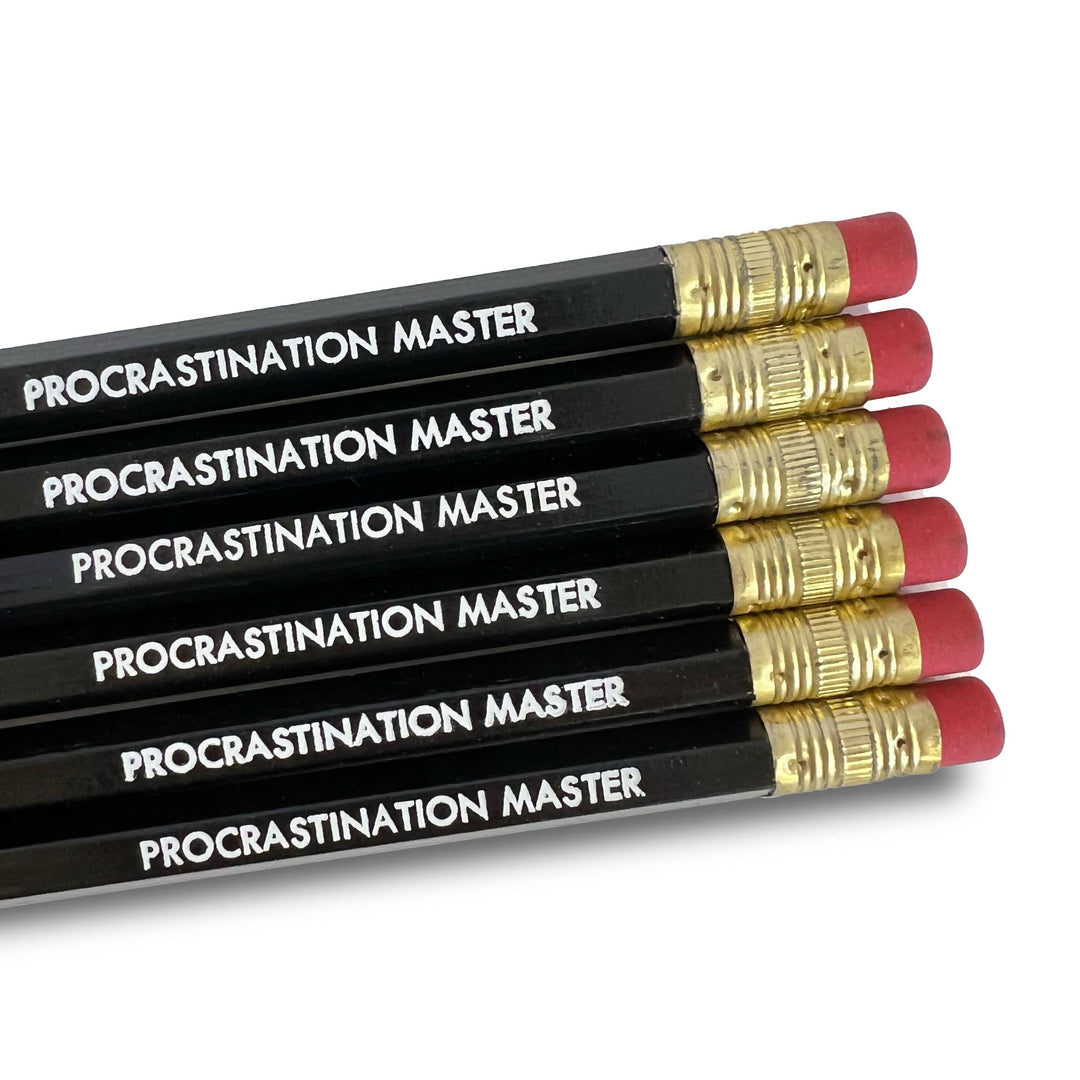 Procrastination Pencils