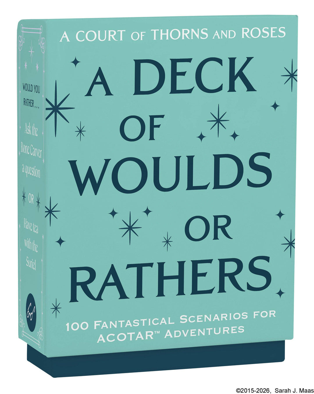 A Court of Thorns and Roses Official Deck: A Deck of Woulds or Rathers