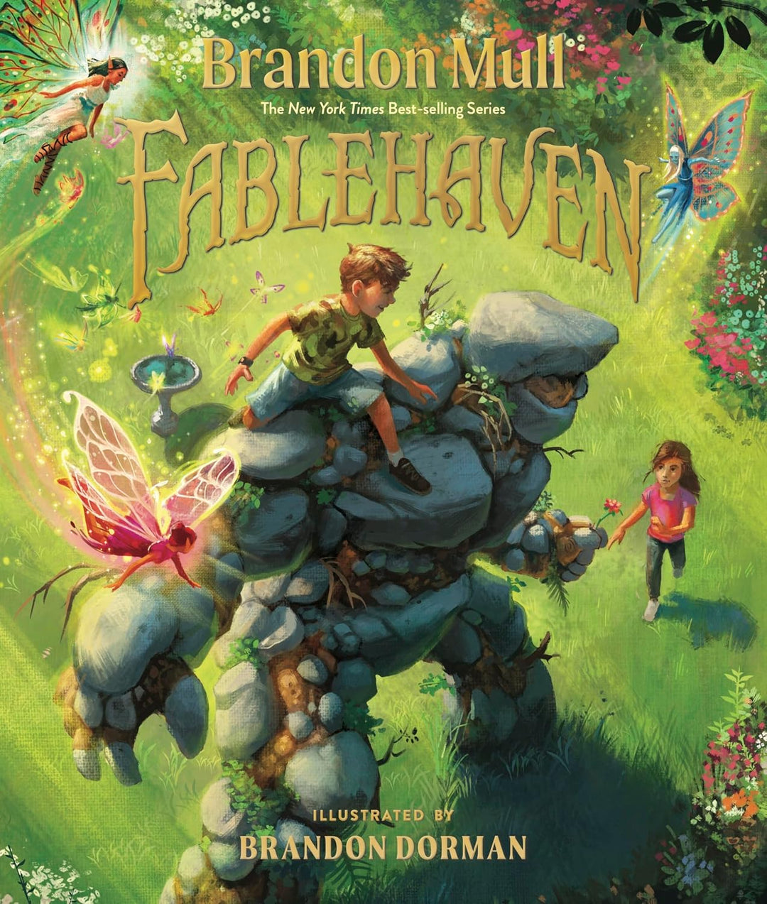 Fablehaven: The Illustrated Edition (#1) by Brandon Mull, Brandon Dorman