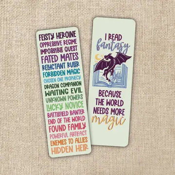 Bookmarks - Card Stock (Various Designs)