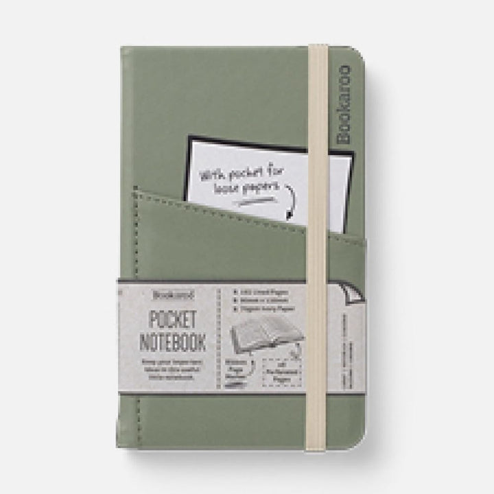 Bookaroo Pocket Notebook (various colors)