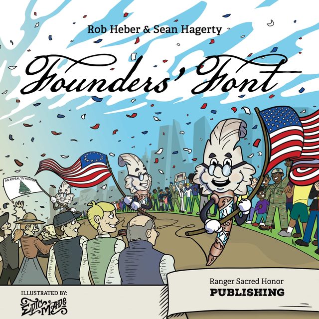 Founders' Font (paperback) by Rob Heber and Sean Hagerty
