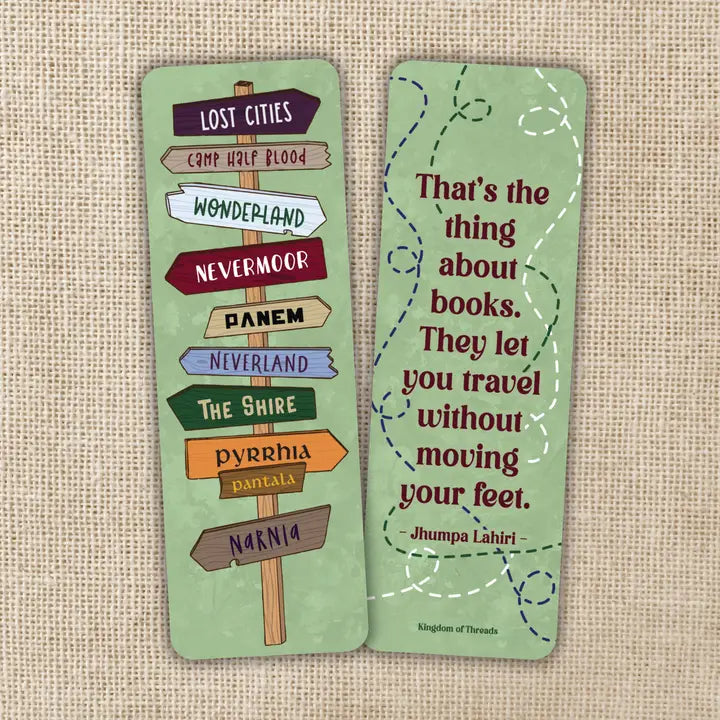 Literary Bookmarks by Kingdom of Threads