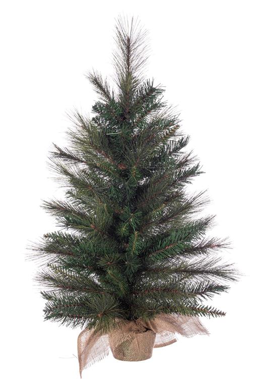 Mini Fir Tree 36" w/Burlap