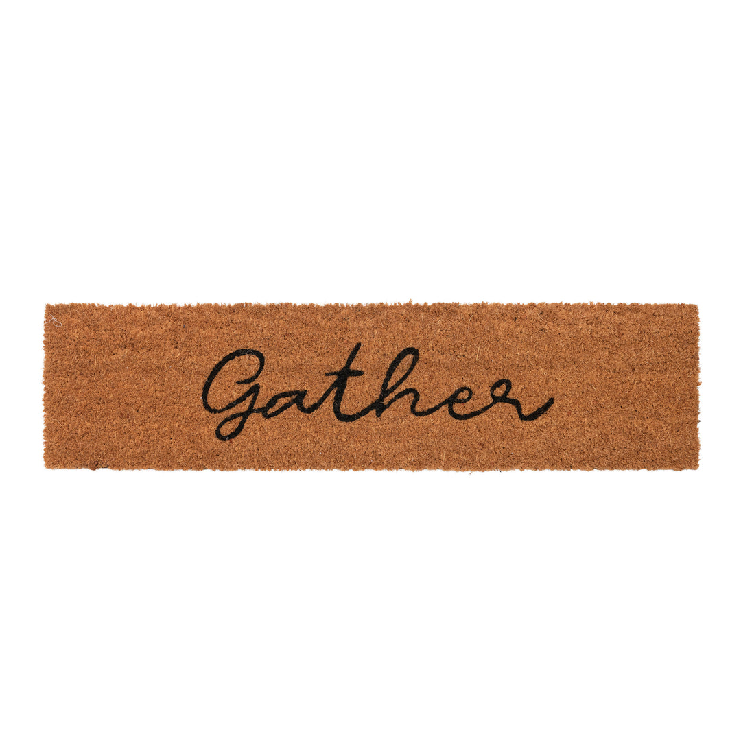 "Gather" Doormat