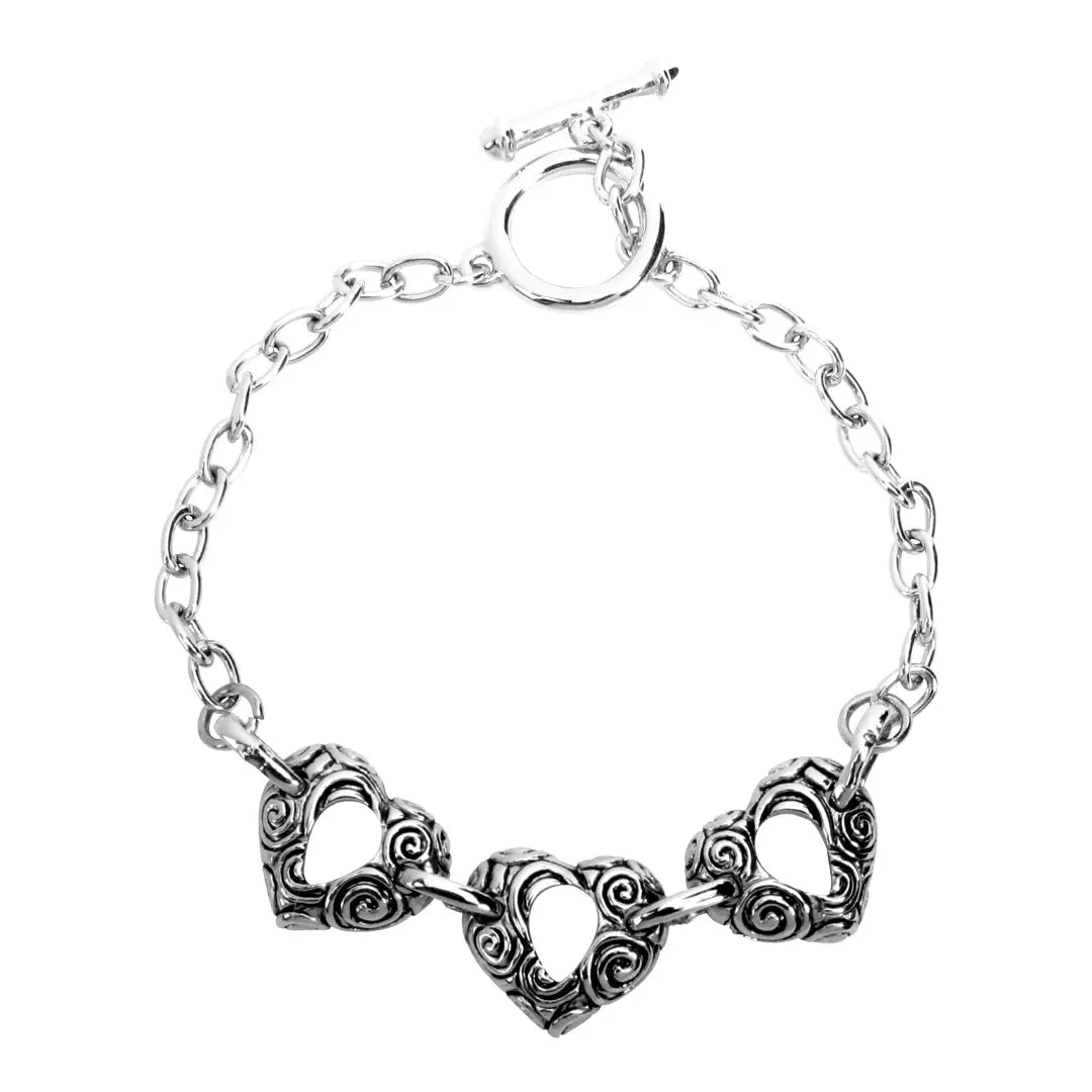 Aquatic Heart Bracelet