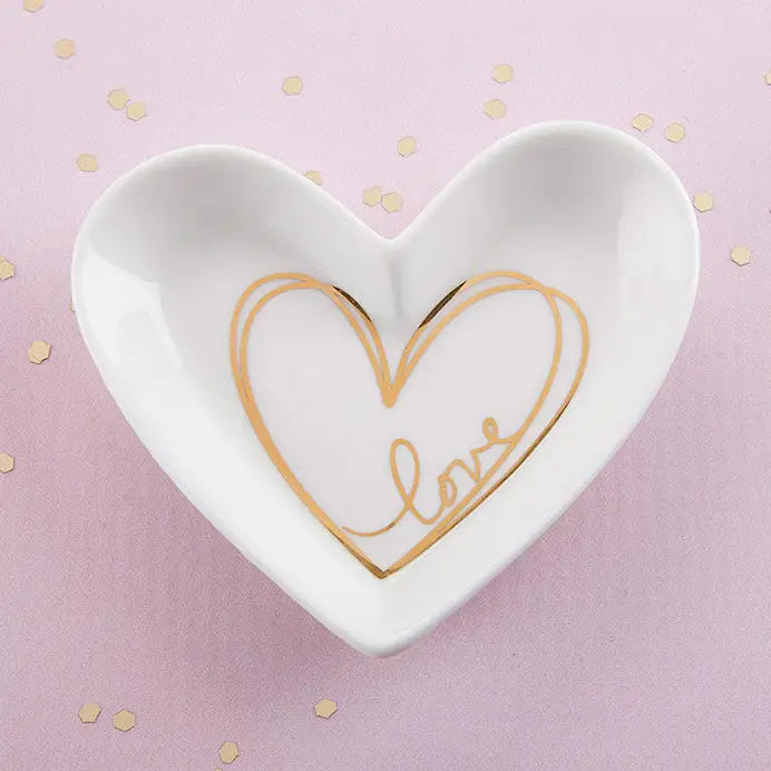 Heart-Shaped Trinket Dish
