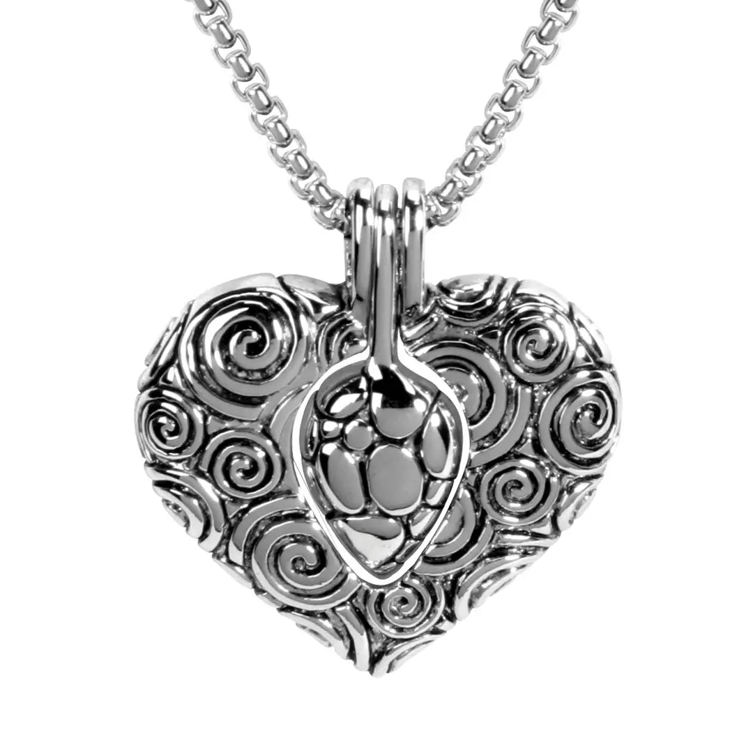 Aquatic Heart Necklace