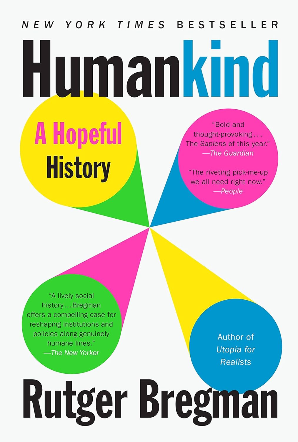 Humankind: A Hopeful History by Rutger Bregman (paperback)