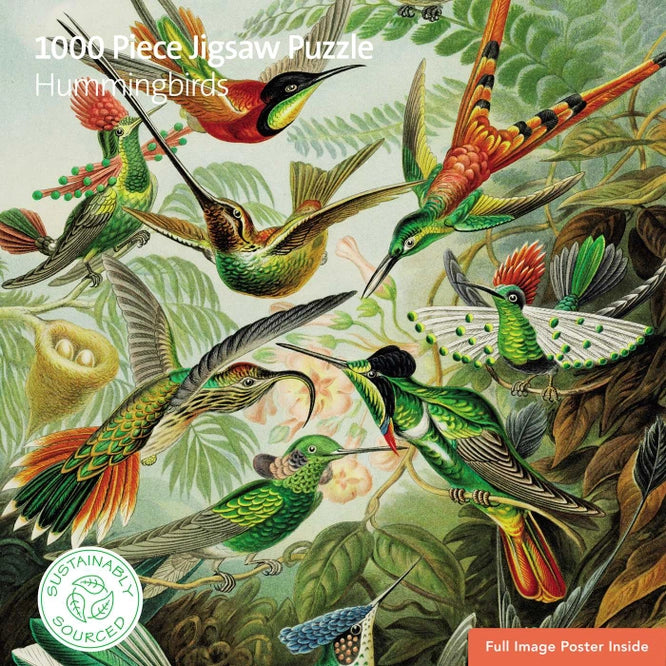 V&A: Hummingbirds 1000 Piece Jigsaw Puzzle