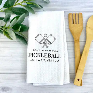 Waffle Weave Tea Towel (Various Styles)