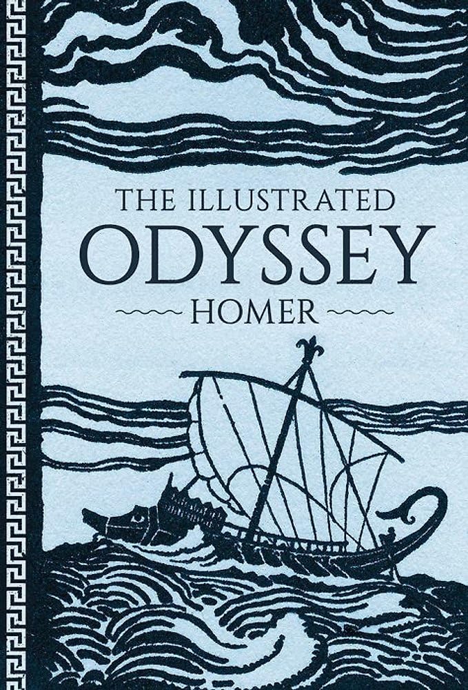 The Illustrated Odyssey (Hardcover) by Homer