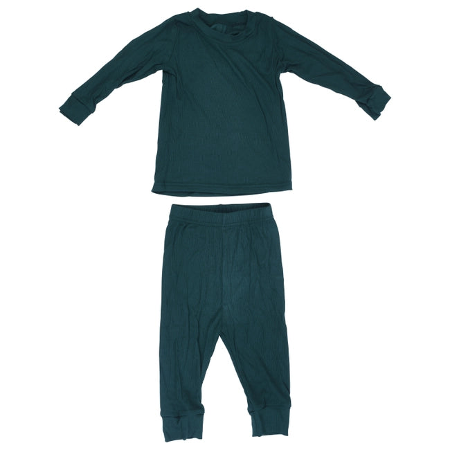 Ribbed Forest Green Jammies (Various Styles)