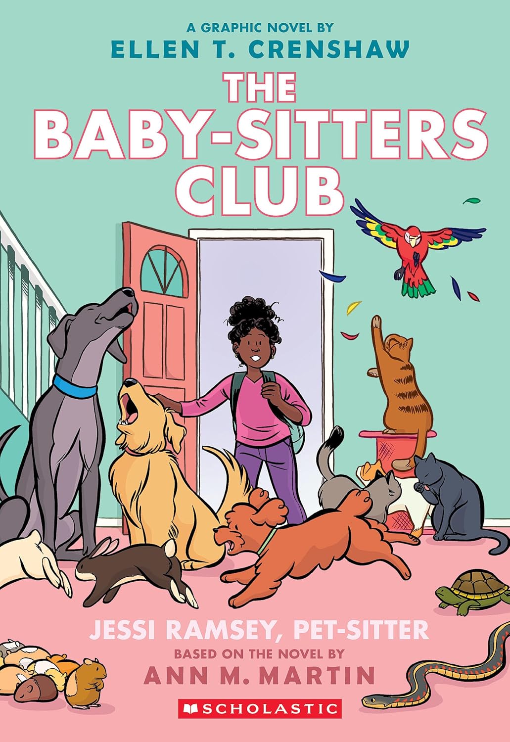 Jessi Ramsey, Pet-Sitter: A Graphic Novel (the Baby-Sitters Club #18) by Ellen Crenshaw