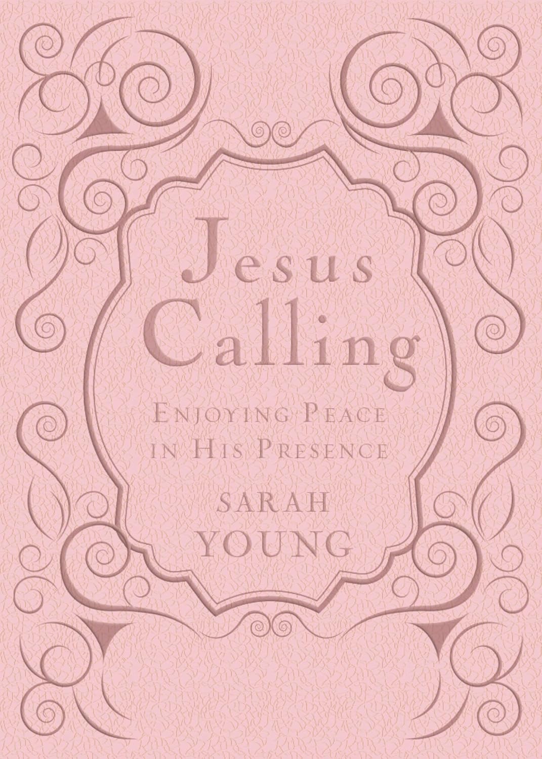 Jesus Calling (pink leathersoft) by Sarah Young