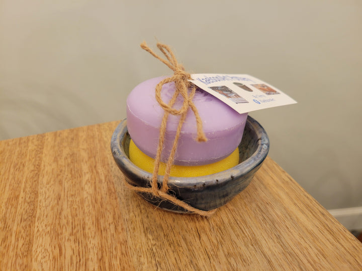 Soap, Sponge, & Dish Set - Kaelson Art Pottery