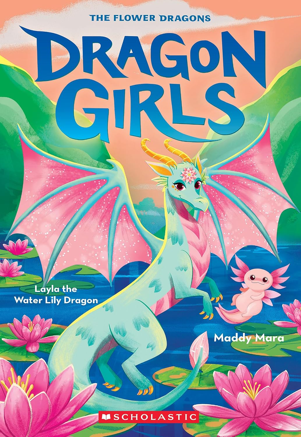 Layla the Water Lily Dragon (Dragon Girls #21) (paperback)