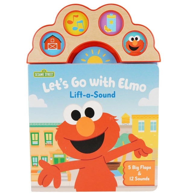 Let's Go With Elmo Lift-a-Sound Book