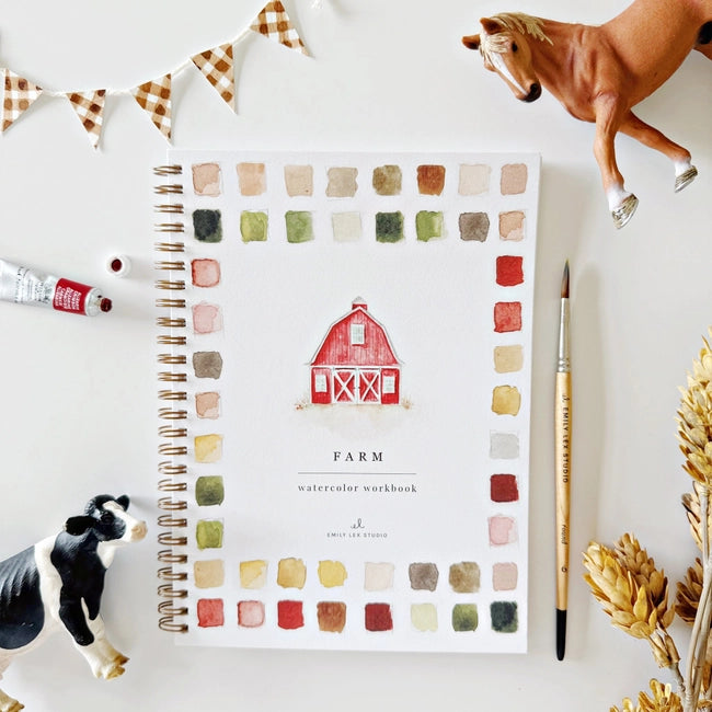 Watercolor Workbook by Emily Lex