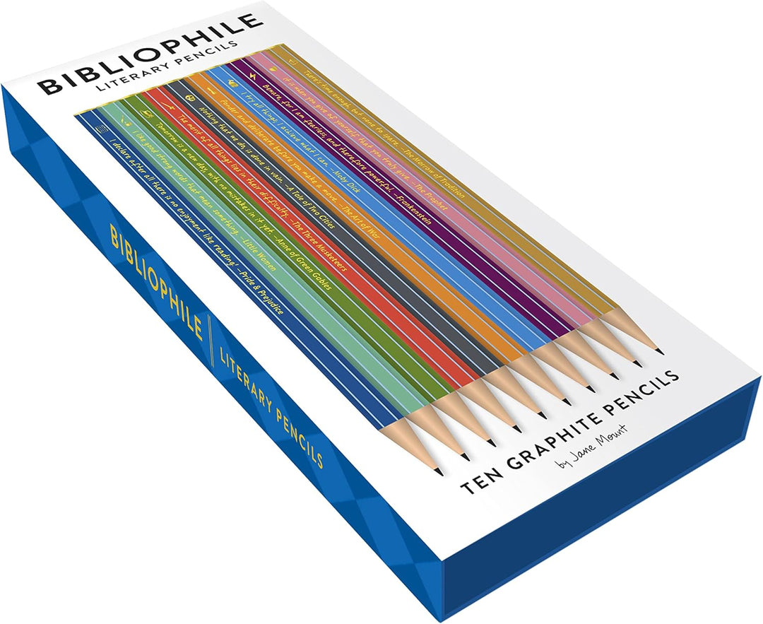 Bibliophile Literary Pencils - Boxed Set