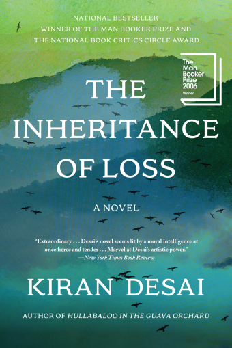 The Inheritance of Loss by Kiran Desai (paperback)