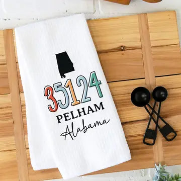 Waffle Weave Tea Towel (Various Styles)