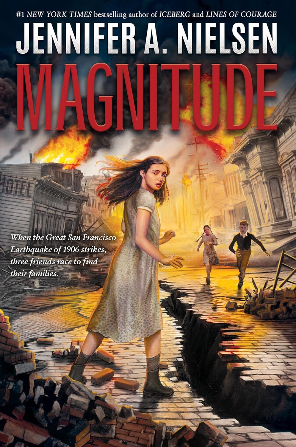 Magnitude by Jennifer A. Nielsen (hardcover)