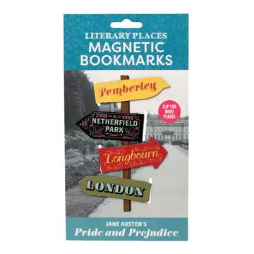 Jane Austen Magnetic Bookmarks
