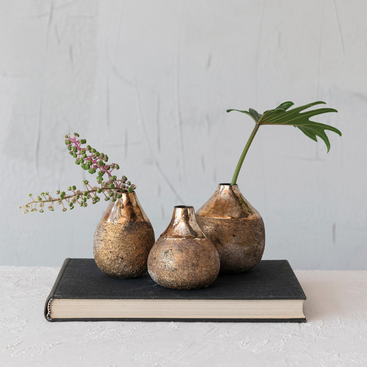 Metal Vases - 3 Sizes