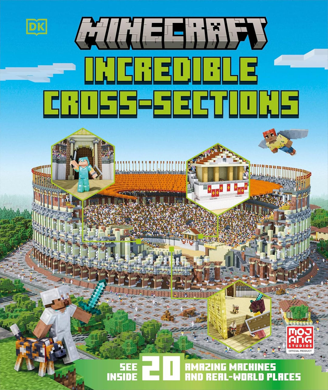 Minecraft Incredible Cross-Sections (hardcover) by Lizzie Munsey