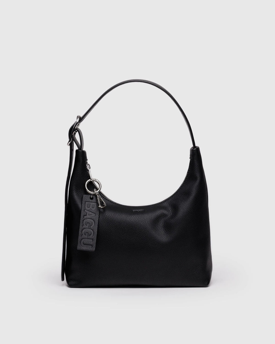 Mini Recycled Leather Crescent Bag by BAGGU  (Various Colors)