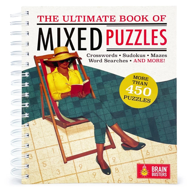The Ultimate Book of Mixed Puzzles: Brain Busters