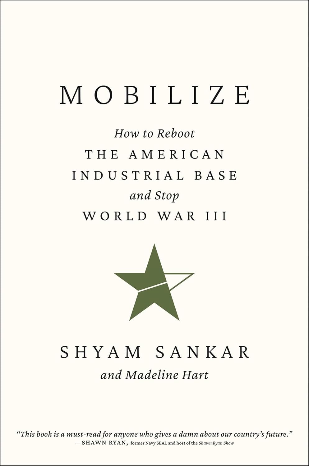 Mobilize (hardcover) by Shyam Sankar and Madeline Hart