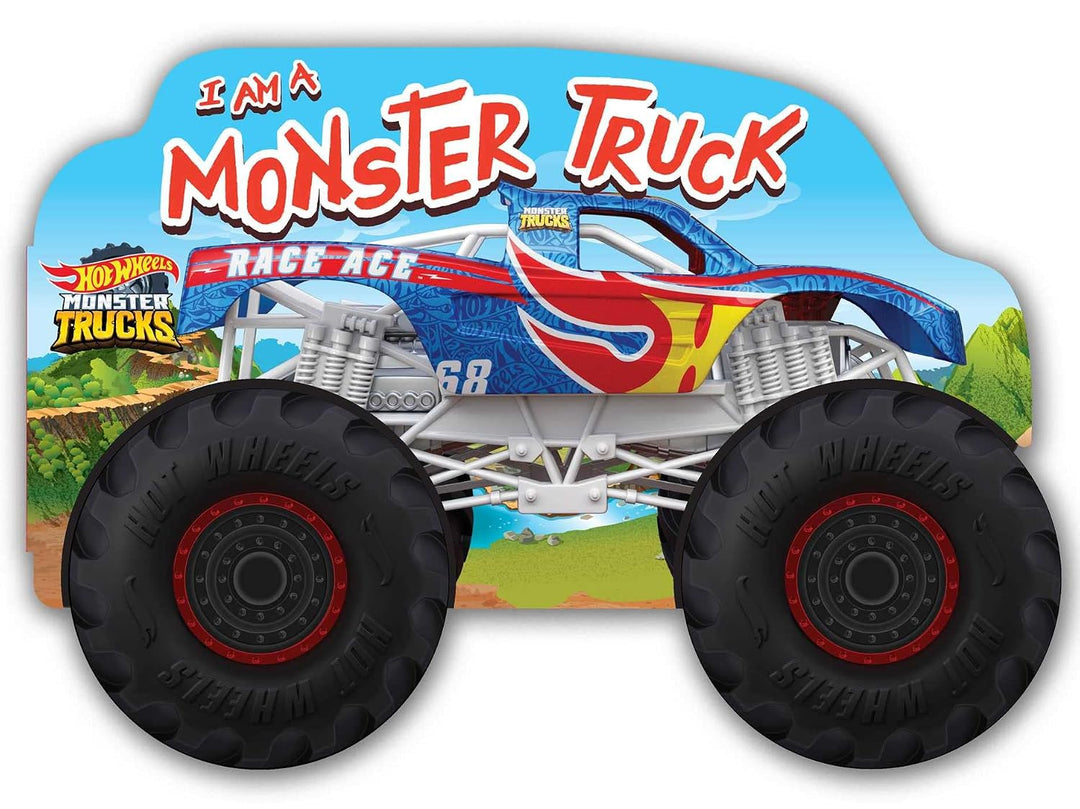 Hot Wheels: I Am A Monster Truck (Board Book)